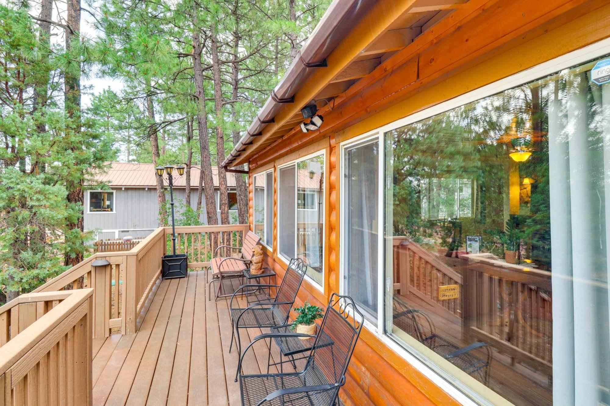 Show Low Cabin With Bbq And Fire Pit Pets Welcome! Exterior foto